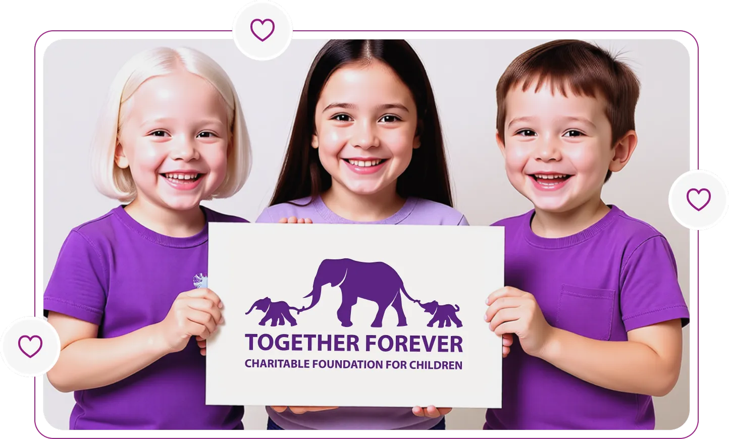 Children with Together Forever Foundation